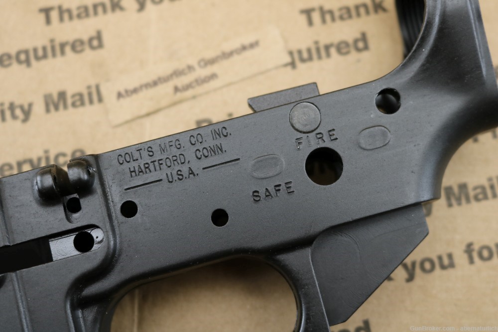 Colt PREBAN AR15 Lower Receiver Milspec Front Pivot Pin MA OK-img-2