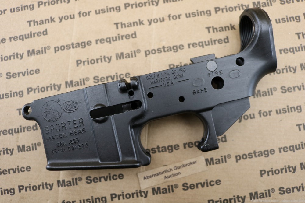 Colt PREBAN AR15 Lower Receiver Milspec Front Pivot Pin MA OK-img-0