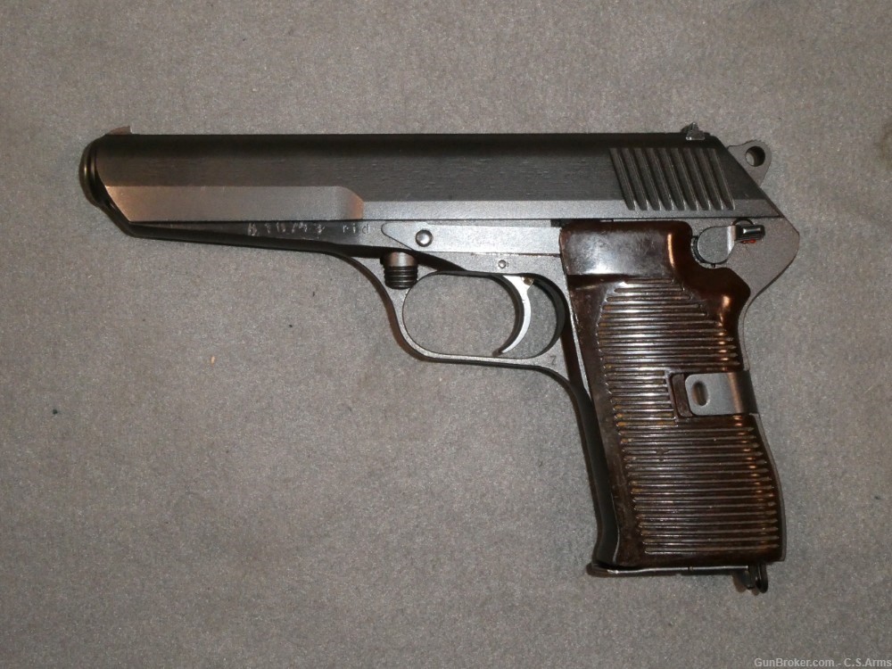 Czech CZ 52 (Vz.52) Semi-Automatic Pistol, 7.62x25mm, w/ Holster-img-2
