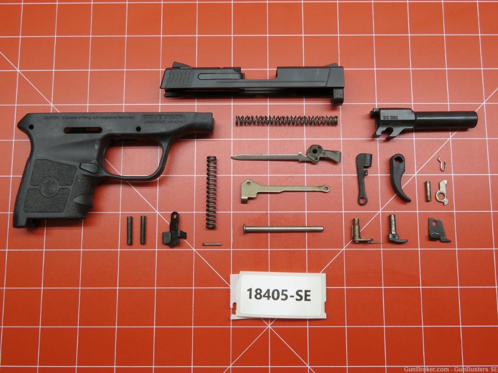 Smith & Wesson M&P Bodyguard .380 Auto Repair Parts #18405-SE-img-0