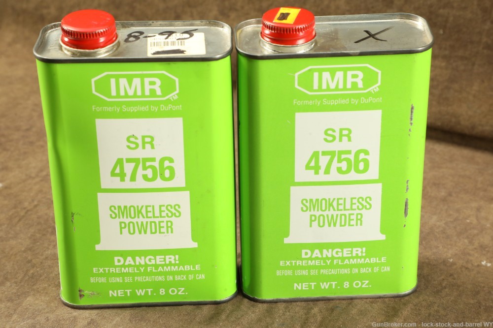0.81 lbs. IMR SR 4756 Smokeless Powder (Local Pickup Only) -img-1