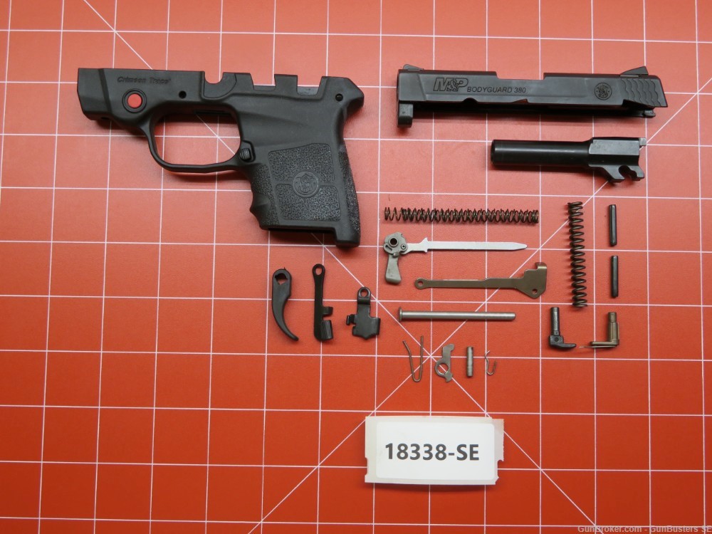 Smith & Wesson M&P Bodyguard with Laser .380 Auto Repair Parts #18338-SE-img-1
