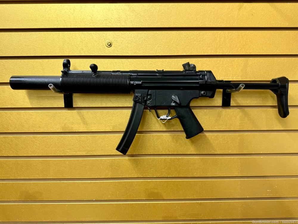 NO DEMO LETTER POST-86 DEALER SAMPLE H&K MP5SD MP5-SD 9mm EXCELLENT-img-0