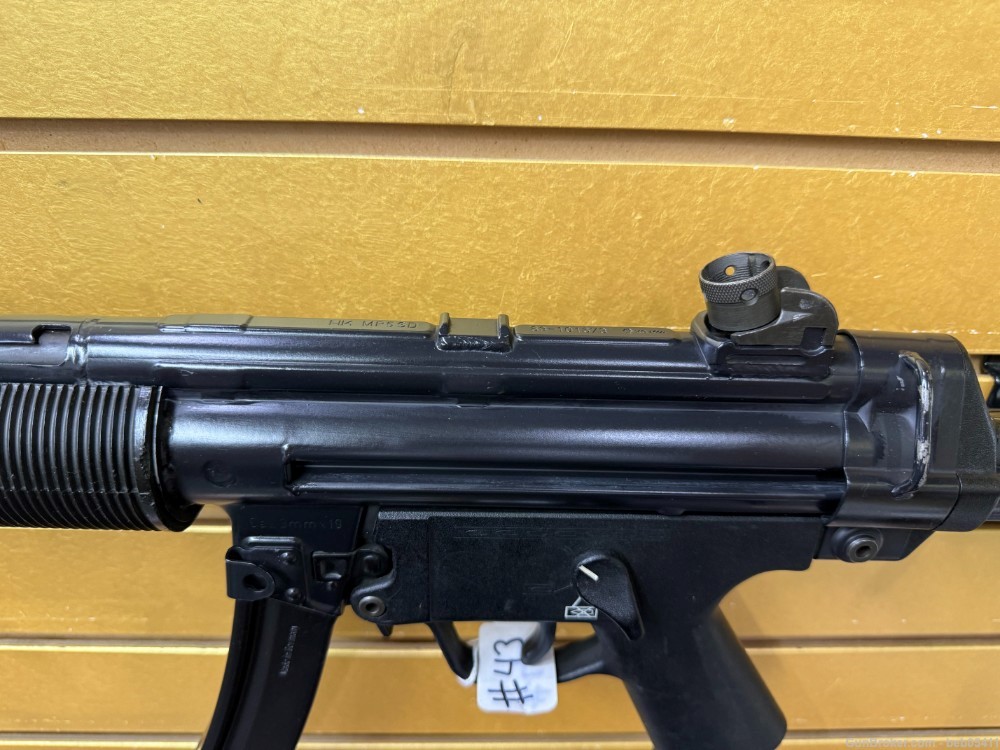 NO DEMO LETTER POST-86 DEALER SAMPLE H&K MP5SD MP5-SD 9mm EXCELLENT-img-8