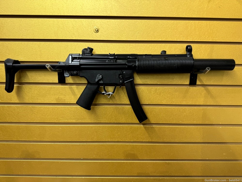 NO DEMO LETTER POST-86 DEALER SAMPLE H&K MP5SD MP5-SD 9mm EXCELLENT-img-1