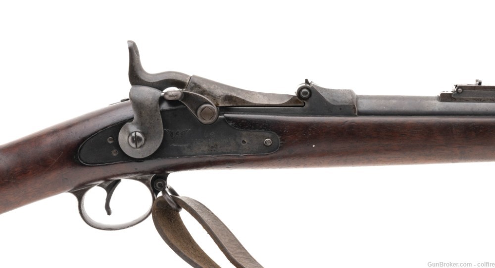 U.S. 1884 Trapdoor Springfield Rifle .45-70 Govt. (AL9831)-img-2
