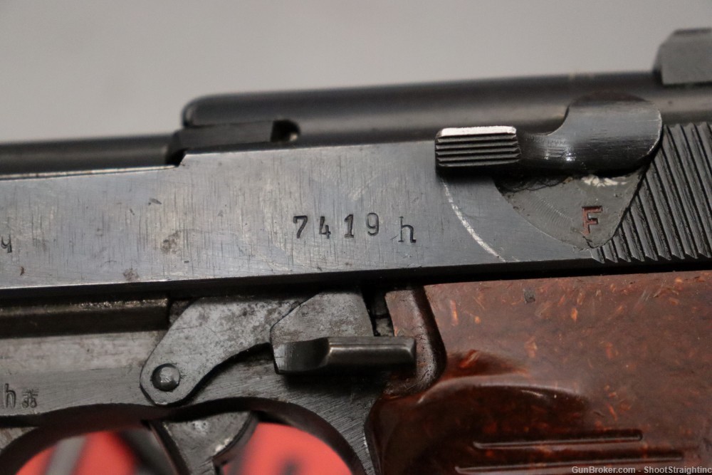 German Walther P38 9mm 4.9" - cyq Spreewerk - w/ Holster & Extra Magazine-img-30