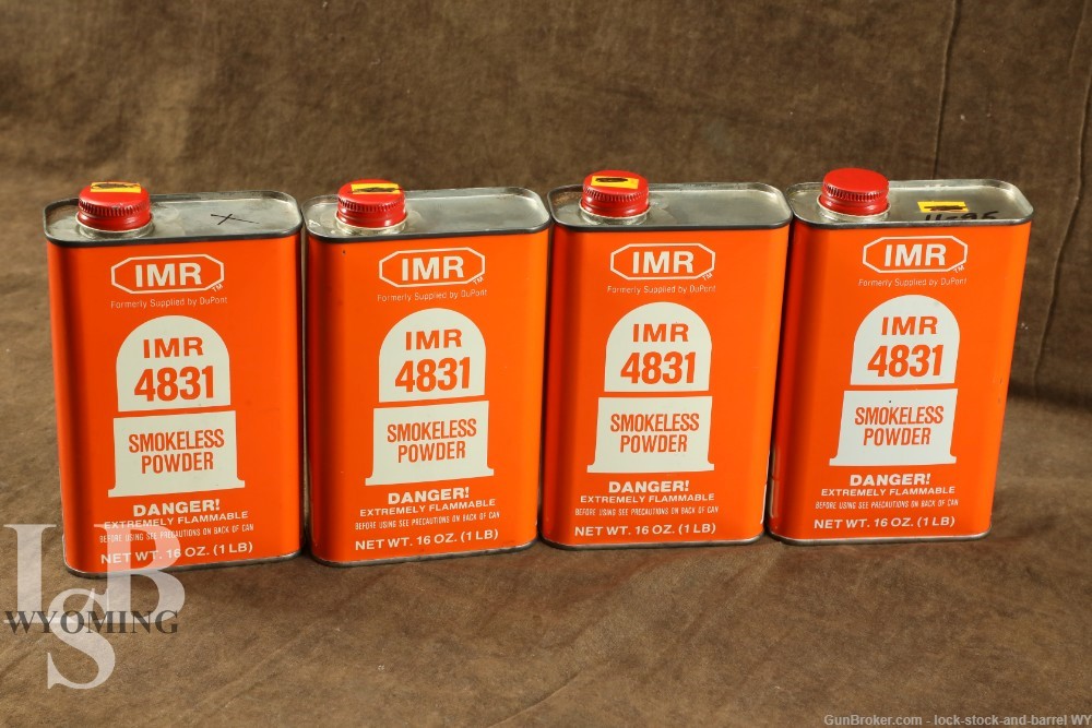 3.5 Lbs. IMR 4831 Smokeless Powder Reloading (Local Pickup Only)-img-0