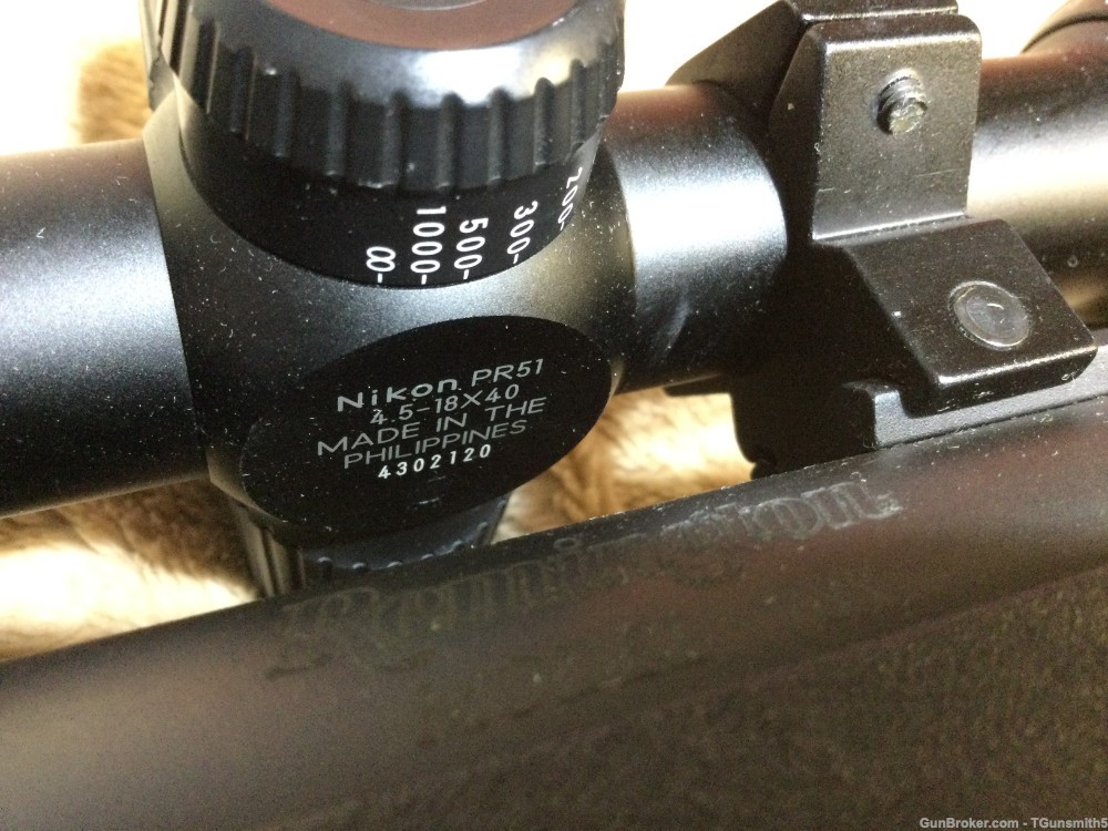 REMINGTON MODEL 783 SYNTHETIC RIFLE in .223 Rem. Cal. W/Nikon 4.5-18 Scope-img-50