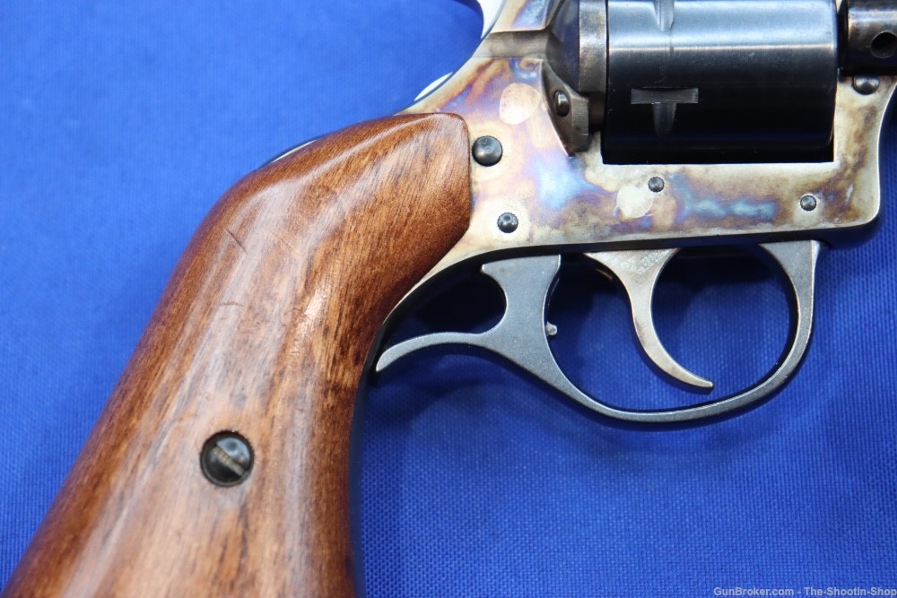 H&R INC Model 686 Revolver 22LR 22MAG Dual Cylinder CASE COLORED DA SA Wood-img-16