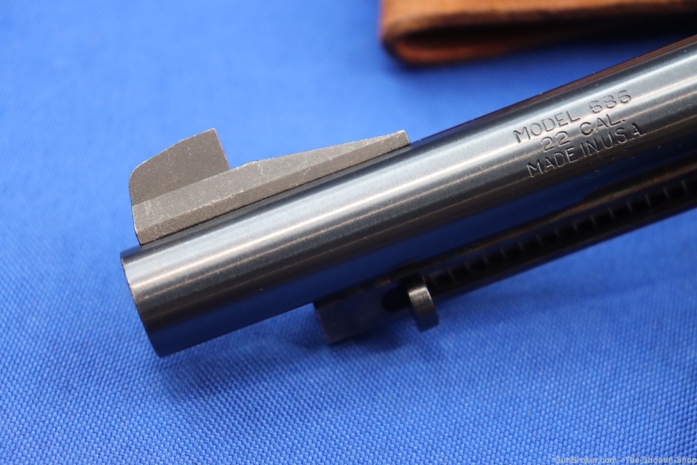 H&R INC Model 686 Revolver 22LR 22MAG Dual Cylinder CASE COLORED DA SA Wood-img-10