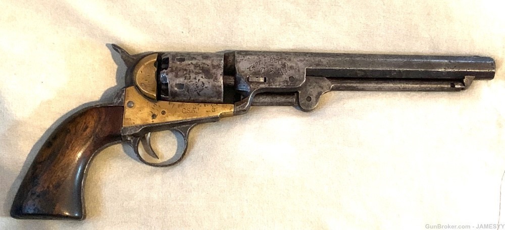 C. S. A. Schneider & Glassick Revolver. In book WEAPONS of North & South. -img-1