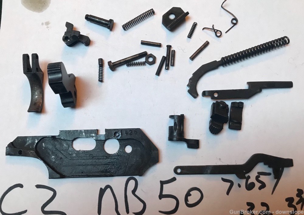 CZ NB50 7.65 Factory Pistol SLIDE BARREL PARTS / Used/ .32-img-8