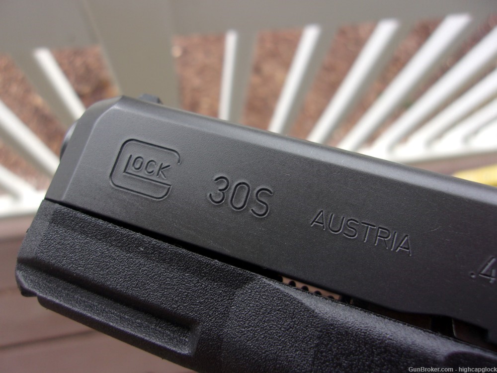 Glock 30 S .45 ACP 3.75" Pistol 99% Hardly Fired IN Box 30S G30S $1START   -img-5