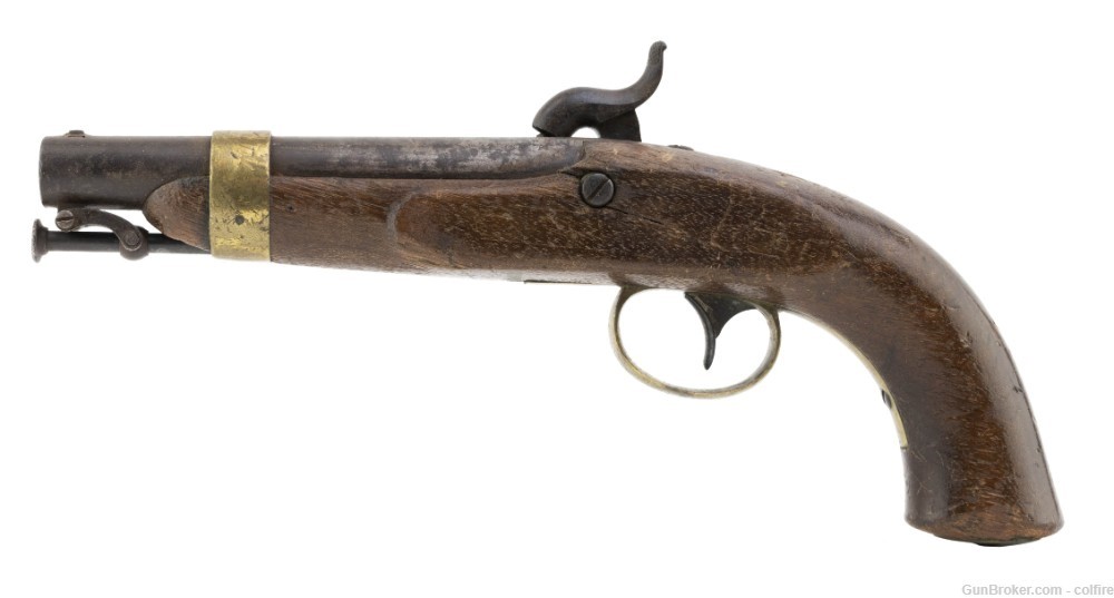 US Model 1842 Percussion Navy Pistol  (AH5900)-img-1