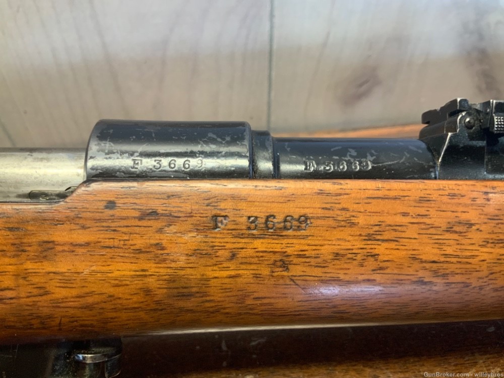 Antique 1893 Argentine Mauser Model 1891 29” 7.65X53MM Good Bore -img-4
