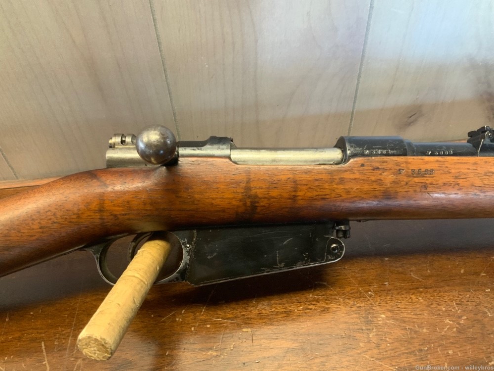 Antique 1893 Argentine Mauser Model 1891 29” 7.65X53MM Good Bore -img-3