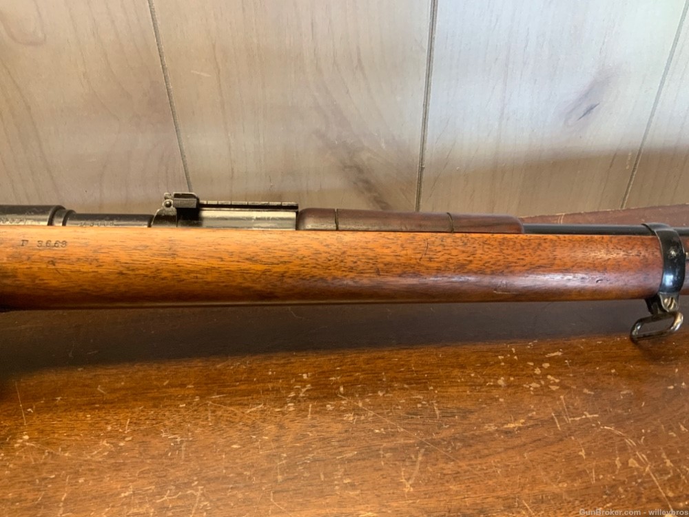 Antique 1893 Argentine Mauser Model 1891 29” 7.65X53MM Good Bore -img-5