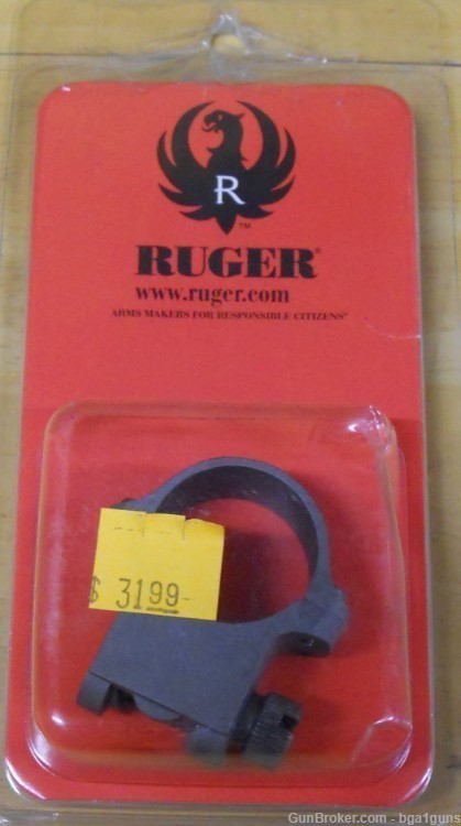 Ruger Factory SS 1" scope ring # 5 target grey-img-0