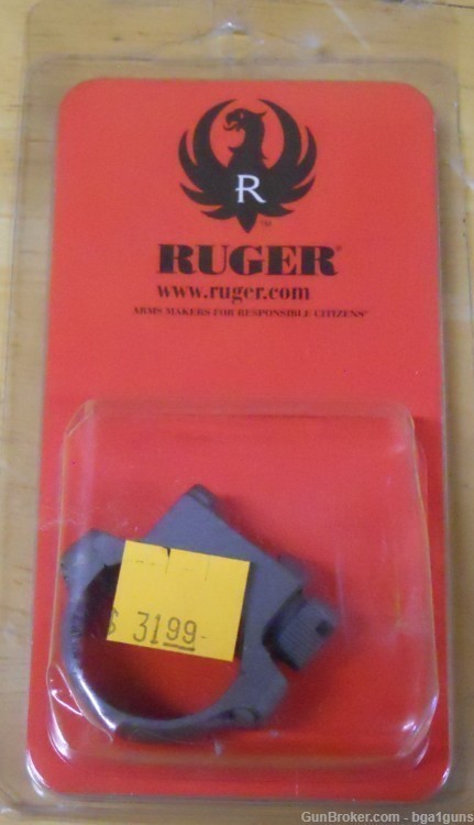 Ruger Factory SS 1" scope ring #3KHM-img-0