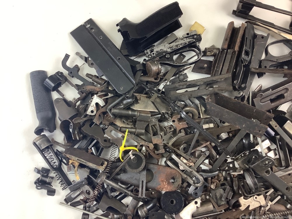 20 lbs bulk gun parts repair gunsmith re sale springs screws bolts misc-img-2