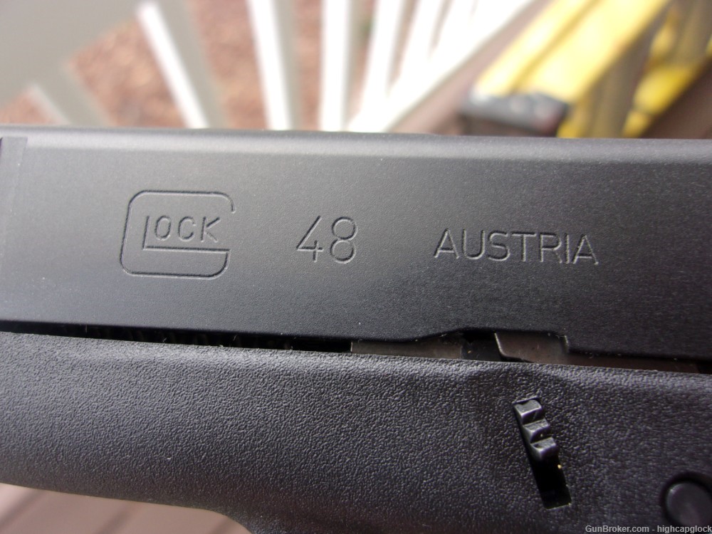 Glock 48 9mm 4" Semi Auto Pistol 99% Hardly Fired In Box Thin Frame $1START-img-5