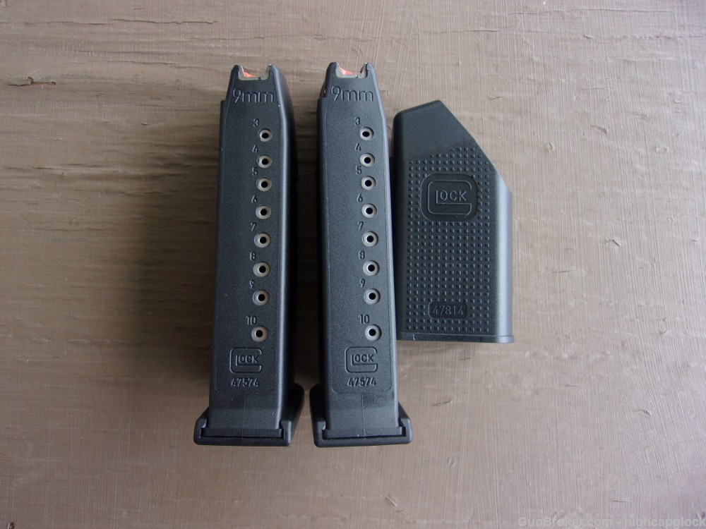 Glock 48 9mm 4" Semi Auto Pistol 99% Hardly Fired In Box Thin Frame $1START-img-15