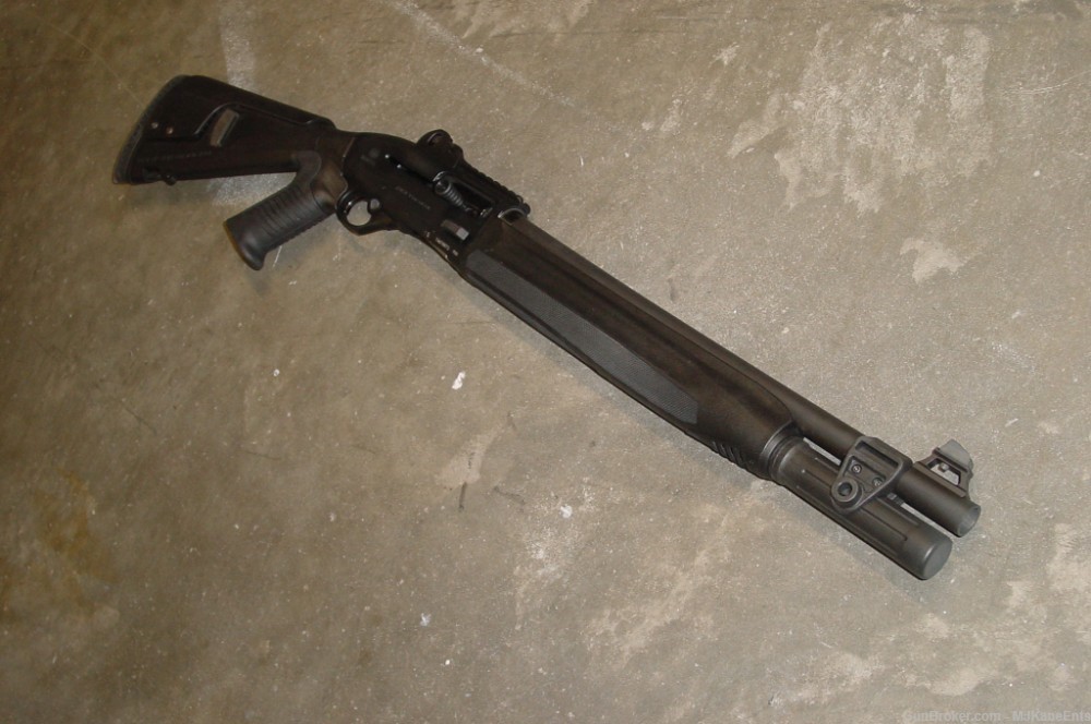 Original Beretta 1301 Tactical 12GA semi auto shotgun! Excellent!-img-3