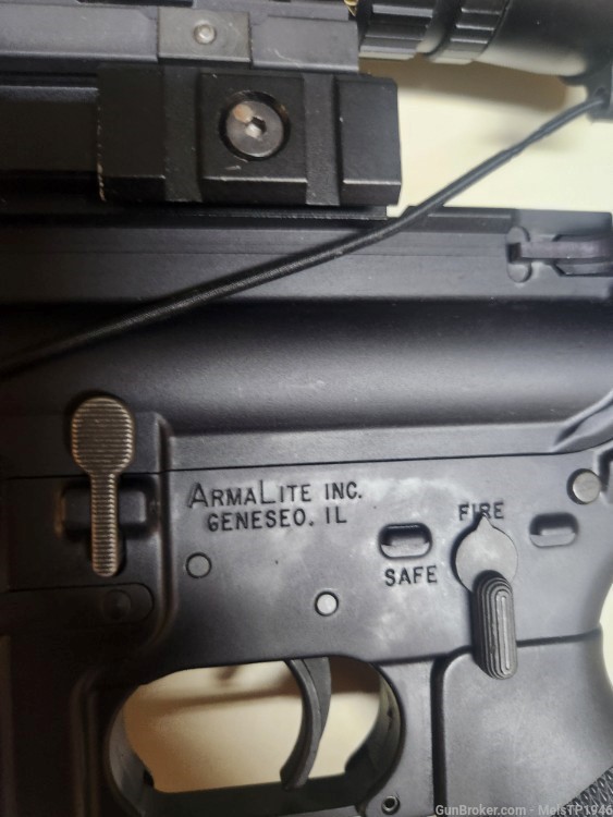 Armalite 15A4 Carbine wih Bausch & Lomb-img-4
