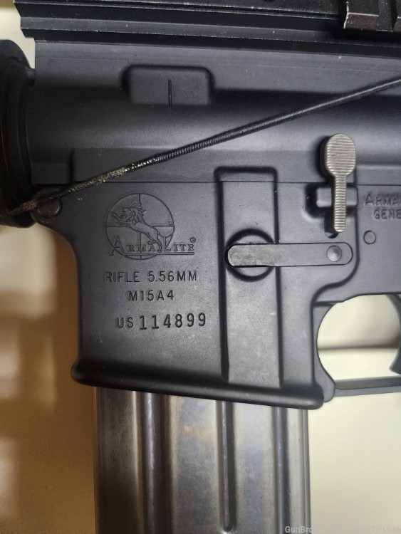 Armalite 15A4 Carbine wih Bausch & Lomb-img-2