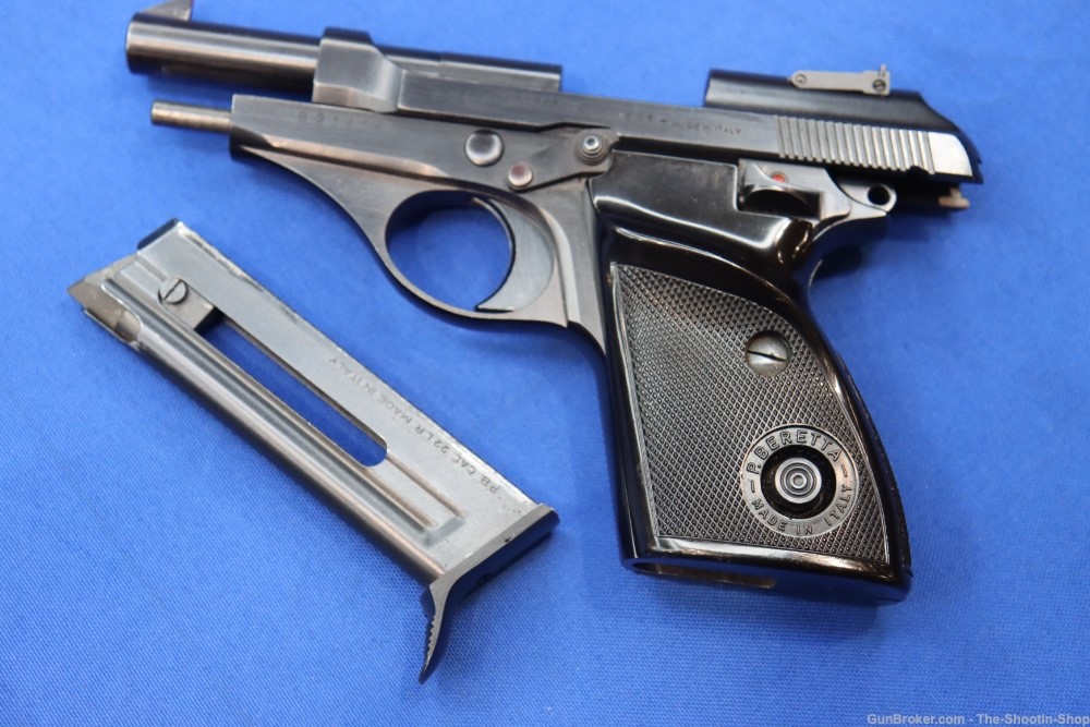 Beretta Model 70S Pistol 22LR 3.5" 8RD Mag ITALY Berben Steel Frame RARE 22-img-29