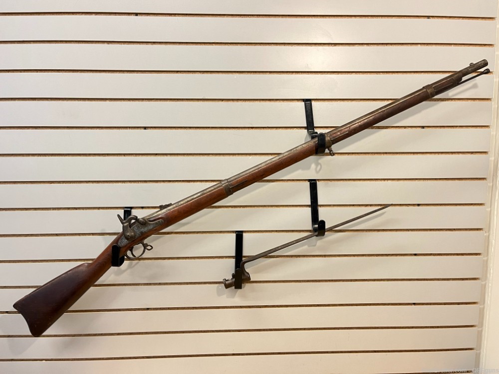 Springfield U.S. Model 1861 .58 Cal. Ball  ANTIQUE MUSKET SHIPS FAST -img-0