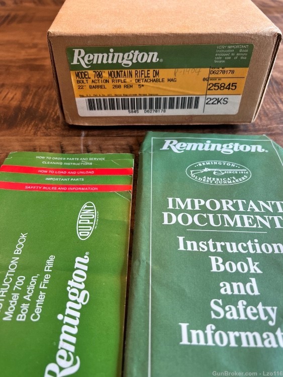 Super Rare Remington 700 CDL DM, 260 Remington with box!-img-28