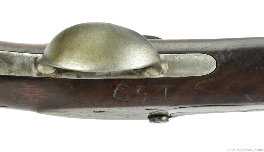 U.S. Model 1813 Flintlock Pistol Converted to Percussion (AH5211)-img-3