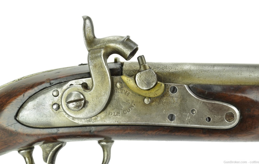 U.S. Model 1813 Flintlock Pistol Converted to Percussion (AH5211)-img-2