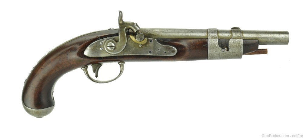 U.S. Model 1813 Flintlock Pistol Converted to Percussion (AH5211)-img-0