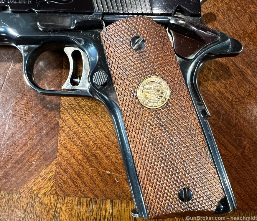 Colt .45 ACP Gold Cup National Match NRA Centennial 1971 in Case-img-5