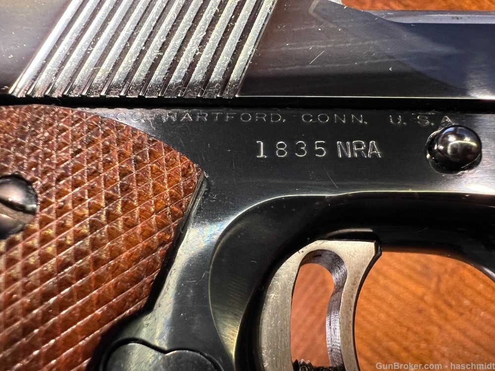 Colt .45 ACP Gold Cup National Match NRA Centennial 1971 in Case-img-8