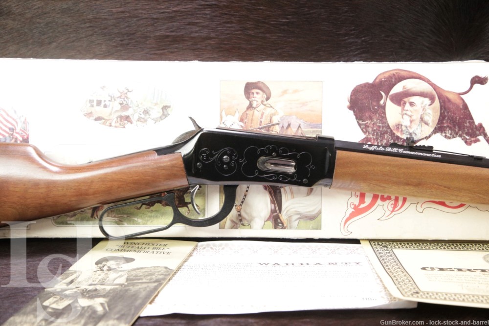 Winchester 94 Model 1894 Buffalo Bill 100th .30-30 Lever Action Rifle C&R-img-0