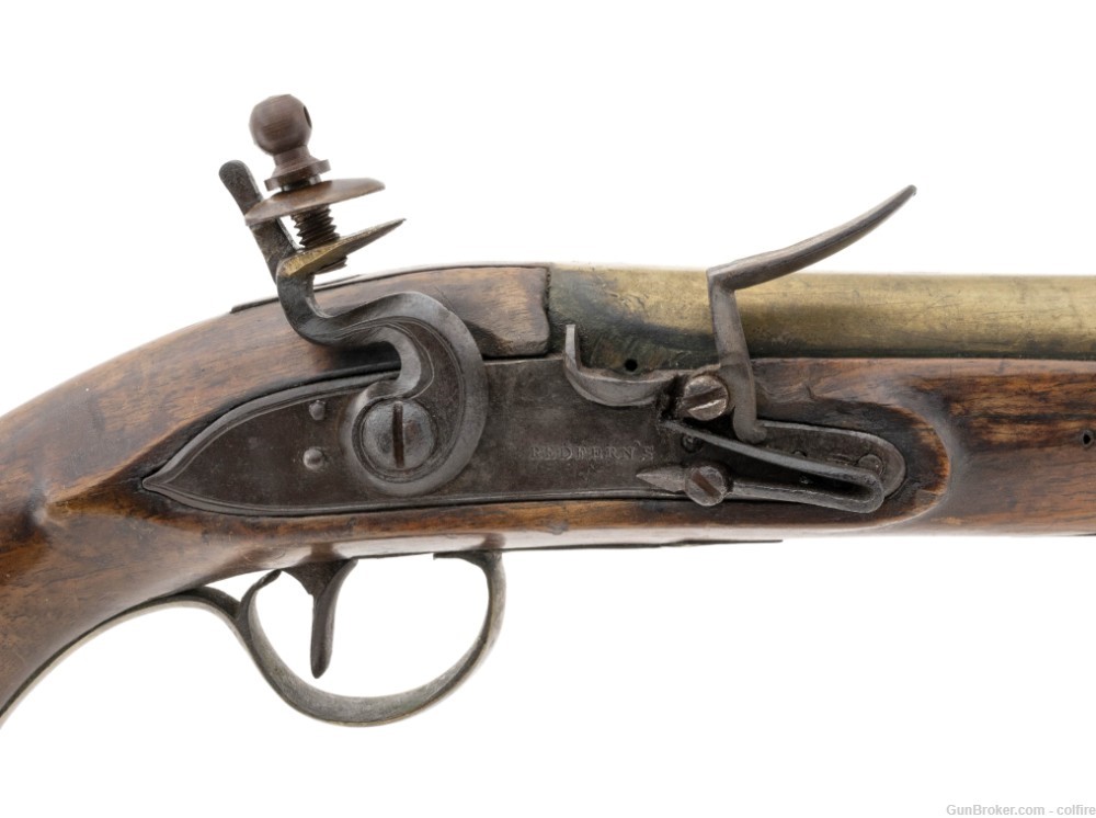 English Made Flintlock Pistol (AH4895)-img-1