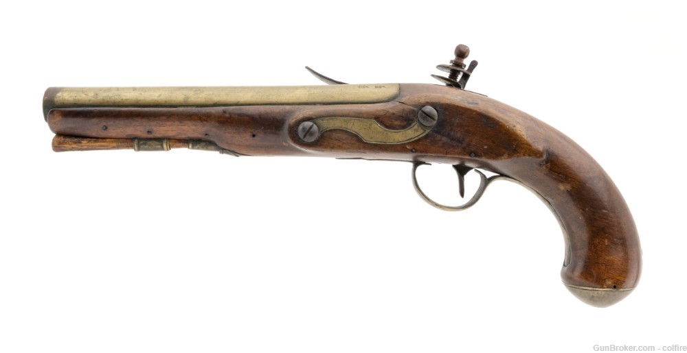 English Made Flintlock Pistol (AH4895)-img-2