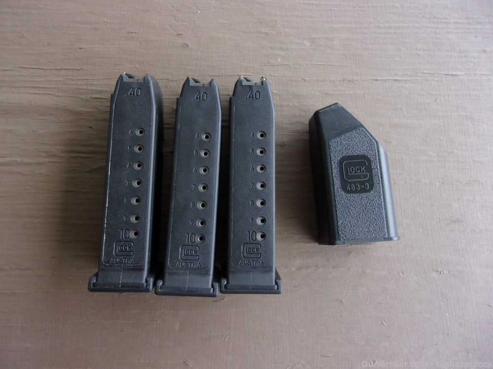 Glock 23 .40 S&W 4" Pistol 99% Hardly Fired DIMPLED Frame  Box G23 $1START-img-18