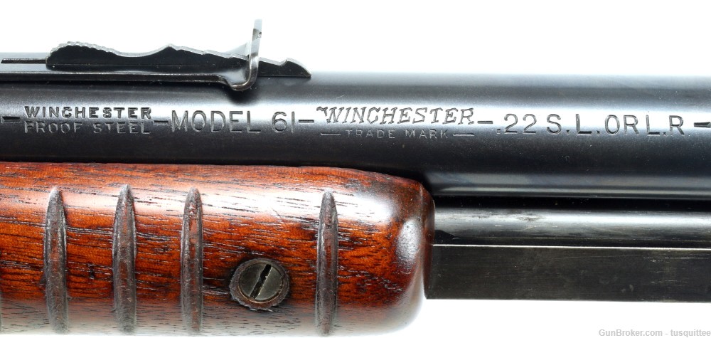 WINCHESTER Model 61,  Pump Action Rifle-img-17