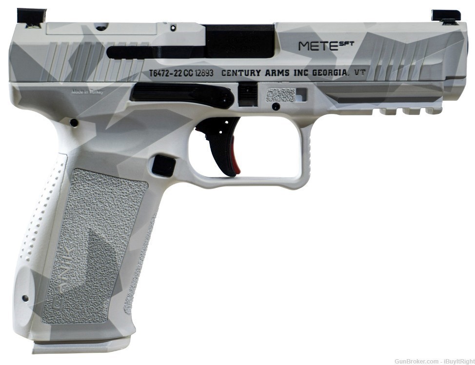Canik Mete SFT 9mm Luger 18+1 / 20+1 4.46" Arctic Splinter Camo Optic Ready-img-0
