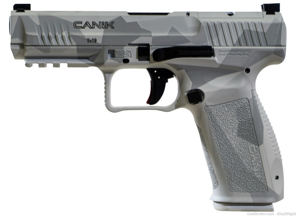 Canik Mete SFT 9mm Luger 18+1 / 20+1 4.46" Arctic Splinter Camo Optic Ready-img-1