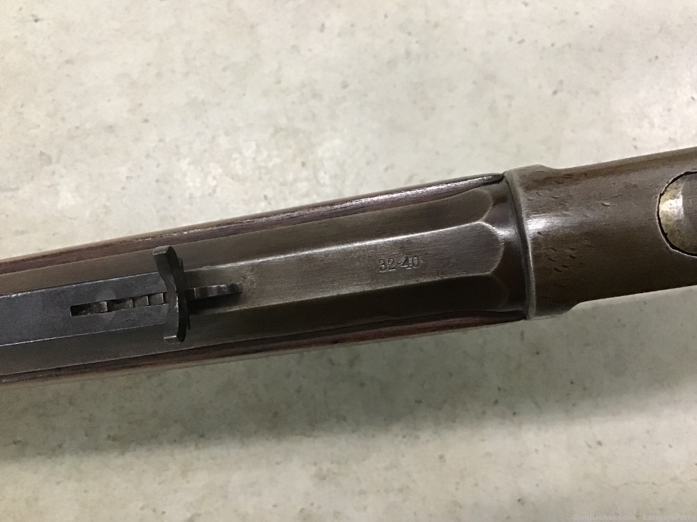Antique Marlin Model 1881 Lever Action Rifle .32-40 28” Octagon Barrel-img-20