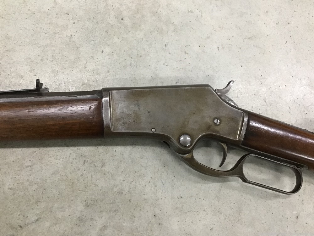 Antique Marlin Model 1881 Lever Action Rifle .32-40 28” Octagon Barrel-img-6
