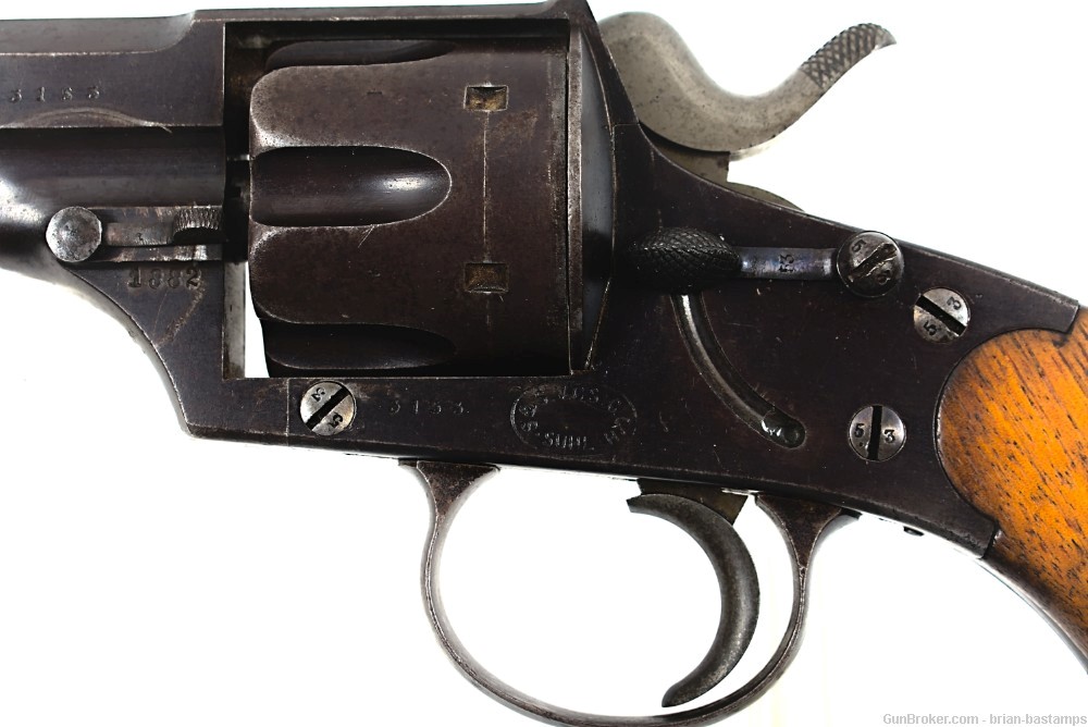 German S&S Suhl Model 1879 10.55mm Reichsrevolver – SN: 3153 (Antique)-img-17