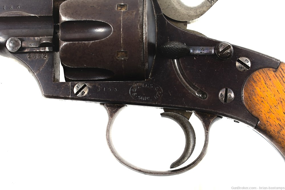 German S&S Suhl Model 1879 10.55mm Reichsrevolver – SN: 3153 (Antique)-img-18