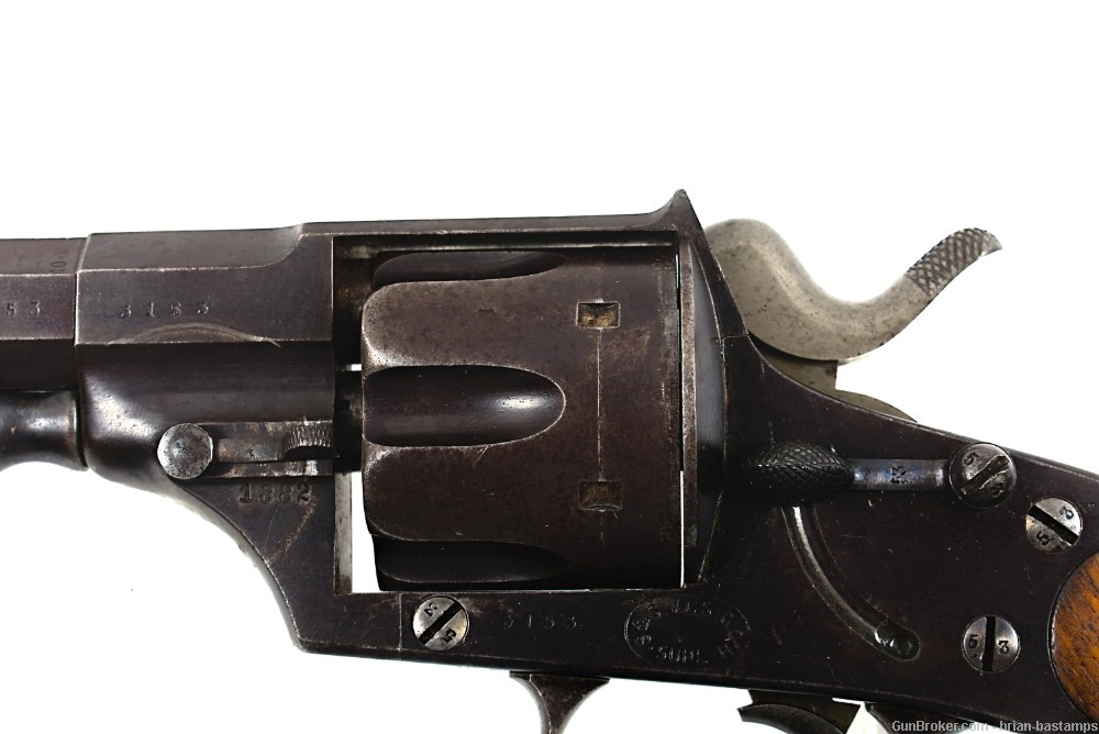 German S&S Suhl Model 1879 10.55mm Reichsrevolver – SN: 3153 (Antique)-img-19